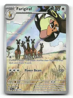 Farigiraf 228/193 - Paldea Evolved - Pokemon Card NM/M - Image 1