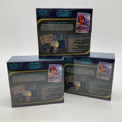 Lot of (3) Pokemon Center Phantasmal Flames Elite Trainer Boxes SEALED PC ETB - Image 2