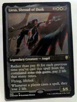 Liesa, Shroud of Dusk (Foil Etched) Commander Legends - MTG RARE - Image 1