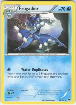Frogadier 39/122 Uncommon BREAKpoint Pokemon Near Mint - Image 1