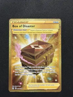 Pokemon Lost Origin - Box Of Disaster - 214/195 - GOLD Full Art - LP - Image 2