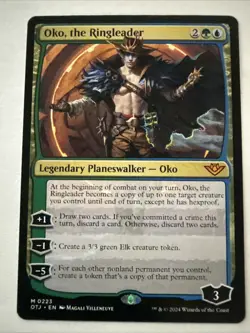MTG Oko, the Ringleader 0223 Outlaws of Thunder Junction OTJ NM - Image 1