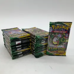 Lot of (36) Pokemon TCG SWSH Evolving Skies Booster Packs SEALED w/Acrylic - Image 3