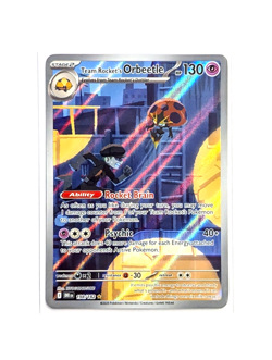 Team Rocket's Orbeetle 198/182 IR Full Art POKEMON TCG Destined Rivals DRI ENG - Image 1