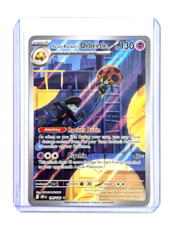Team Rocket's Orbeetle 198/182 IR Full Art POKEMON TCG Destined Rivals DRI ENG - Image 3