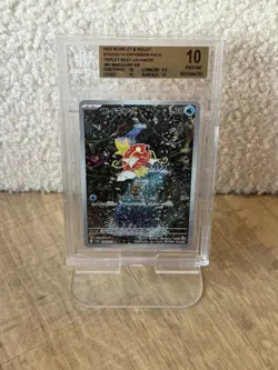Pokemon Scarlet ex SV1S – Magikarp AR BGS 9.5 – Japanese 2023 – Beckett 10 - Image 4