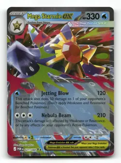 Mega Starmie ex 021/088 - Perfect Order - Pokemon Card NM/M - Image 1