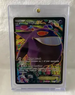 Gengar EX Full Art Ultra Rare Holo 170 HP XY Phantom Forces 114/119 English - Image 1