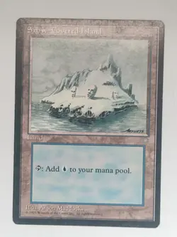 Snow-Covered Island - Ice Age (ICE) - #348 - Magic: The Gathering - MTG - NM - Image 5