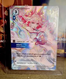 Ahri - Inquisitive - Spiritforged Signed 227*/221 (English) - Image 1