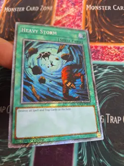 Yugioh Heavy Storm RA03-EN092 Platinum Secret Rare 1st Edition Near Mint - Image 2