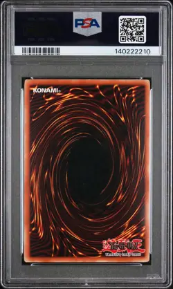 2002 Yu-Gi-Oh! Jinzo Pharaoh's Servant PSV Unlimited Secret Rare PSA 9 - Image 2