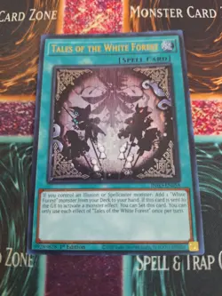 Yu-Gi-Oh! Tales of the White Forest INFO-EN058 Ultra Rare 1st Edition Near Mint - Image 1