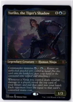 Yuriko, the Tiger's Shadow NM/M* ETCHED Commander Legends 542 mtg -UnltdCards - Image 1