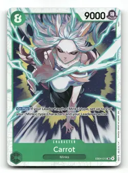 Carrot EB04-013 - The Azure Sea's Seven - One Piece Card NM/M - Image 1