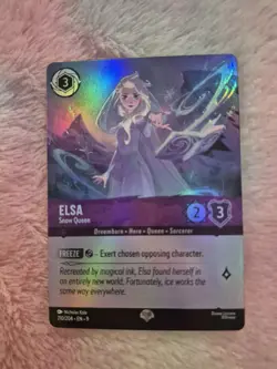 Disney Lorcana - Fabled - Elsa Snow Queen - Epic Foil - 210/204 - Image 5