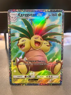 Pokemon TCG Pocket Exeggutor EX Holographic Full Art - Fan Art - Image 1