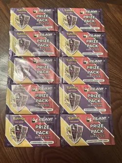 Pokemon TCG Prize Pack Series 6 x10 - Image 1