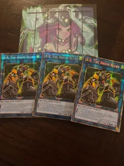 Yugioh 3x R.B. The Brute Blues Starlight DUAD-EN094 Duelist's Advance 1st Ed NM - Image 1