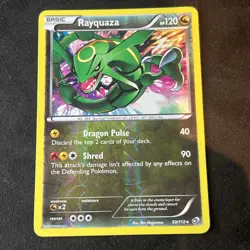 Pokemon TCG Rayquaza Legendary Treasures 93/113 Reverse Holo Rare LP Condition - Image 1