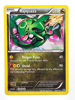 Pokemon TCG: Rayquaza 93/113 Legendary Treasures LP - Image 1