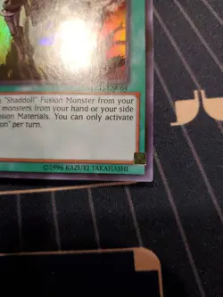 *** EL SHADDOLL FUSION *** SUPER RARE MISPRINT MINT/NM NECH-EN064 YUGIOH! - Image 2