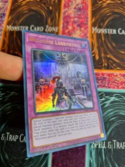 Yu-Gi-Oh! TCG Welcome Labrynth TAMA-EN023 Ultra Rare 1st Edition Near Mint - Image 2