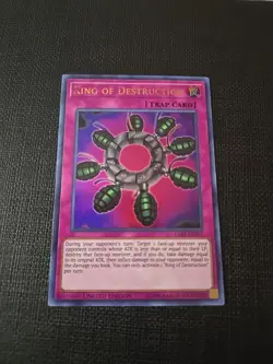 Yugioh Ring of Destruction LART-EN007 Ultra Rare Lost Art Promo NM-LP - Image 1