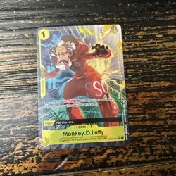One Piece TCG ST-29 Old Man Monkey D Luffy ALT ART Egghead Variation - Image 2