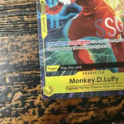 One Piece TCG ST-29 Old Man Monkey D Luffy ALT ART Egghead Variation - Image 3