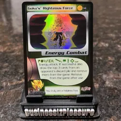 2000 Dragon Ball Z CCG SCORE Goku's Righteous Force #14 Foil Frieza Saga | LP - Image 1