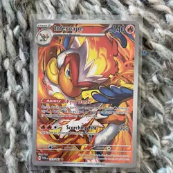 The Pokemon Company Infernape 173/167 Sv06 Illustration Rare Holo 140HP English - Image 1