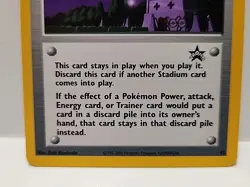 WOTC Pokemon TCG Tower Trainer League Exclusive Black Star Promo Card #42 - Image 3
