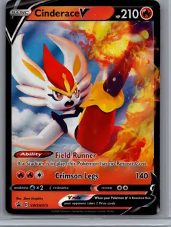 Cinderace V Promo SWSH: Sword & Shield Promo Cards SWSH015 - Image 1