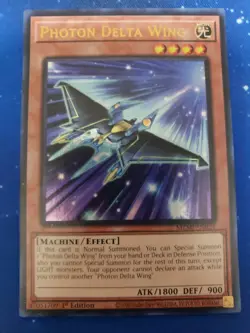 Yugioh Photon Delta Wing MZMI-EN024 Ultra Rare 1st Ed - Image 1