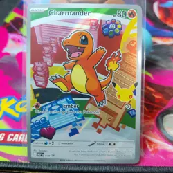 Charmander 038 Promo Holo Mega Evolution Near Mint Pokemon Card - Image 1