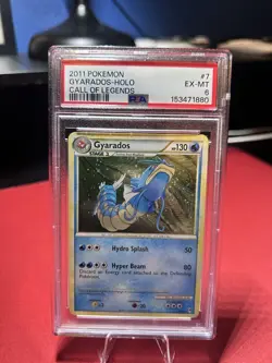 Pokemon Gyarados Holo Rare TCG Card Call of Legends 7/95 PSA 6 - Image 1
