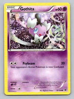 2016 Pokemon Card Fates Collide Gothita 32/124 - Image 1