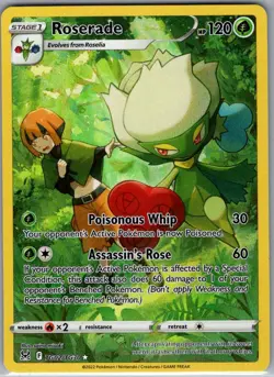 Roserade TG02/TG30 SWSH11: Lost Origin Trainer Gallery - Pokemon Card - NM - Image 1