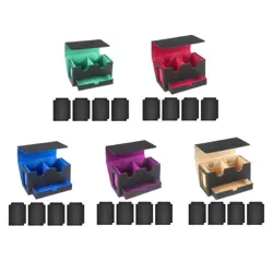 Card Deck Box TCG Game Card Case Card Collectors Gift Display for 400+ Cards - Image 1