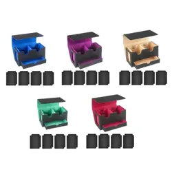 Card Deck Box TCG Game Card Case Card Collectors Gift Display for 400+ Cards - Image 2