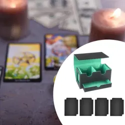 Card Deck Box TCG Game Card Case Card Collectors Gift Display for 400+ Cards - Image 3