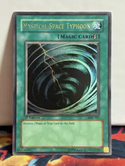 Yugioh! MP Mystical Space Typhoon - MRL-047 - Ultra Rare - 1st Edition Moderatel - Image 1
