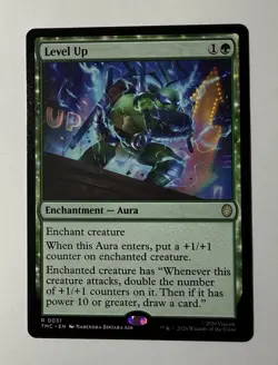 Level Up 31 NM Teenage Mutant Ninja Turtles Eternal MTG - Image 1