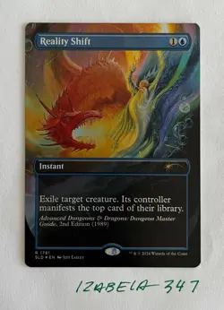 MTG Reality Shift RAINBOW FOIL Secret Lair x Dungeons & Dragons #1781 NM/M - Image 1