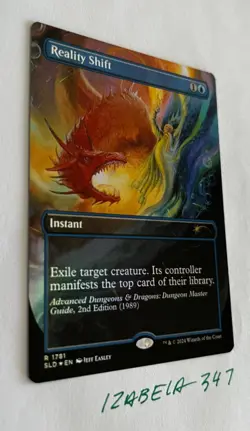 MTG Reality Shift RAINBOW FOIL Secret Lair x Dungeons & Dragons #1781 NM/M - Image 2