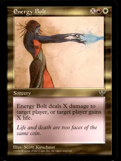Energy Bolt LP Light Play Mirage MTG [6594] - Image 1