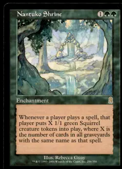 Nantuko Shrine LP Light Play Odyssey MTG [6805] - Image 1