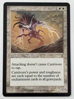 Cantivore Odyssey Light Play MTG Magic the Gathering - Image 1