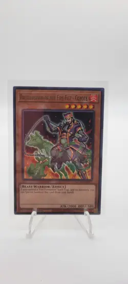 Yugioh Brotherhood of the Fire Fist - Coyote #MAGO-EN072 Maximum Gold NM - Image 1